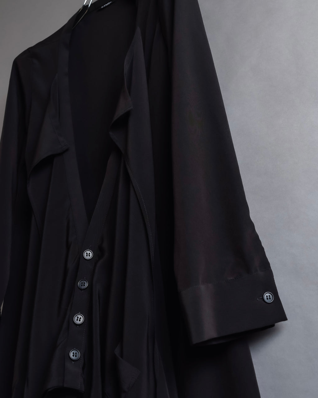 "LIMI feu" Draped asymmetric layered rayon dress