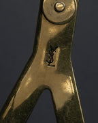 "YVES SAINT LAURENT" 11'year-12'year Chic Gabas leather bag