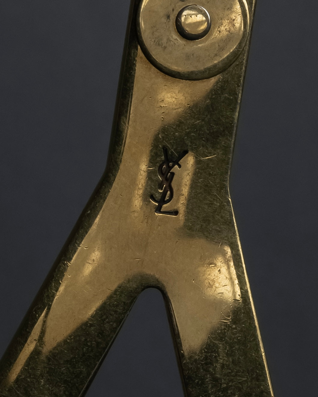 "YVES SAINT LAURENT" 11'year-12'year Chic Gabas leather bag