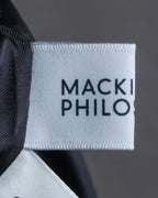 "MACKINTOSH" Glen check pattern straight line dress