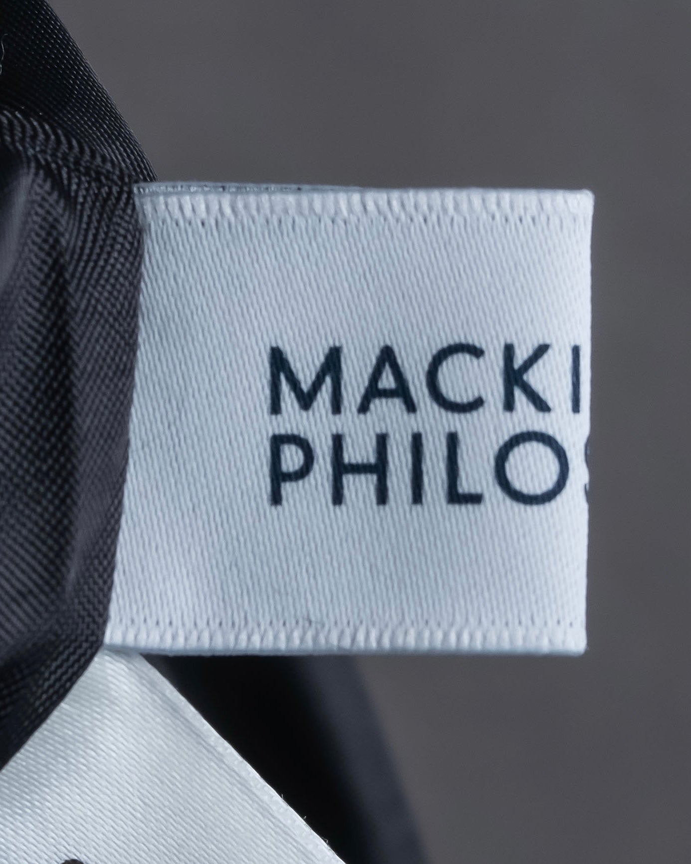 "MACKINTOSH" Glen check pattern straight line dress