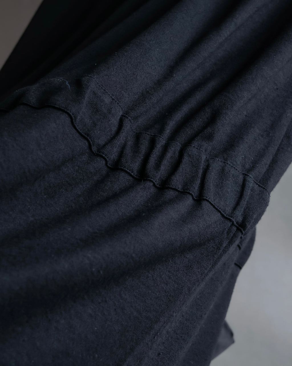 "Christian Dior" Satin ribbon waist detail hooded dress