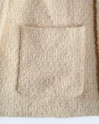 CELINE by Hedi Slimane  / 2022AW Oversized Tweed Jacket White