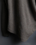 "MAISON MARGIELA 2005's AW " Twisted detail V-neck knit