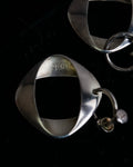"GEORG JENSEN" Henning Koppel design sculptural silver earring