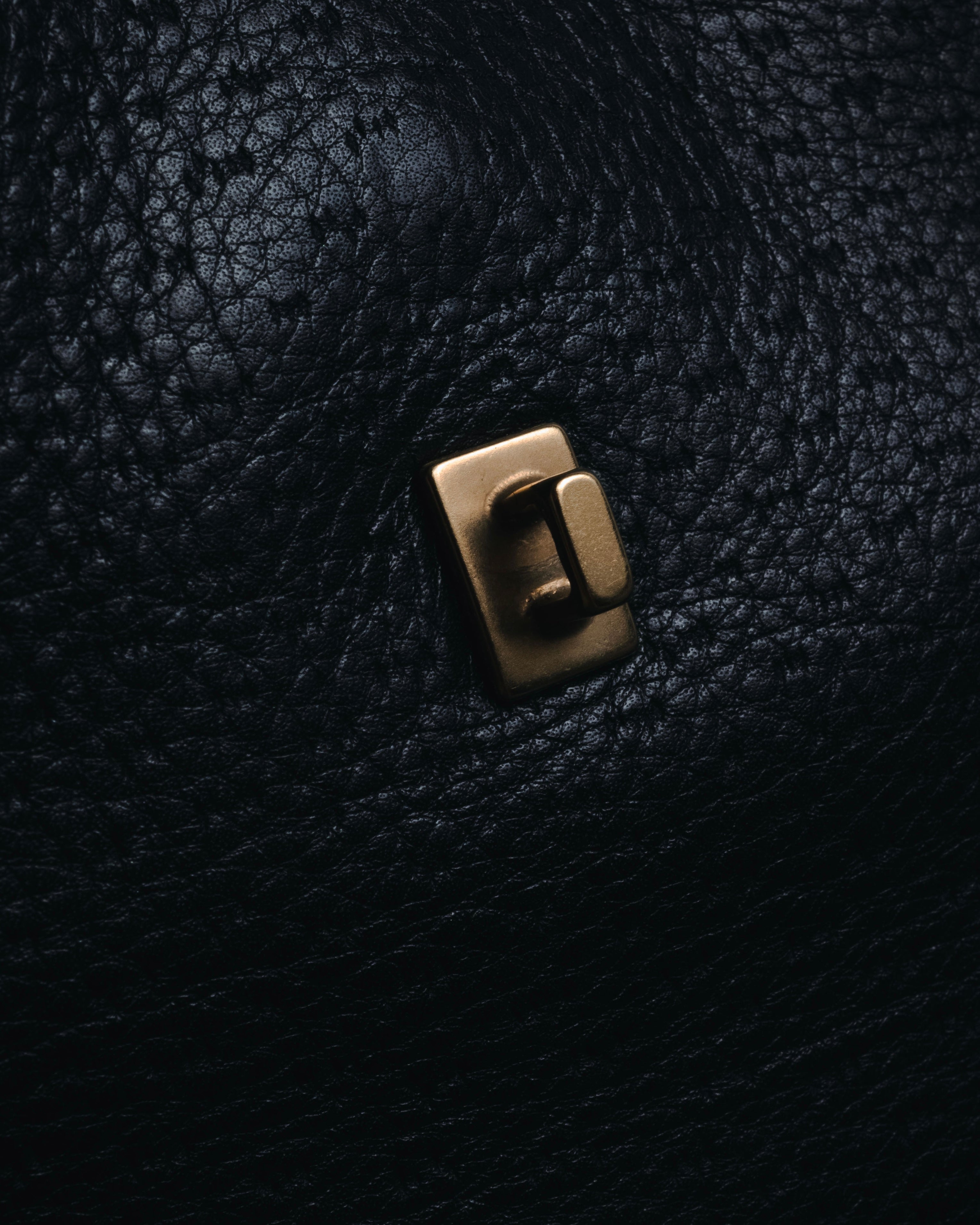 “Salvatore Ferragamo” Pebbled leather gancini hobo shoulder bag