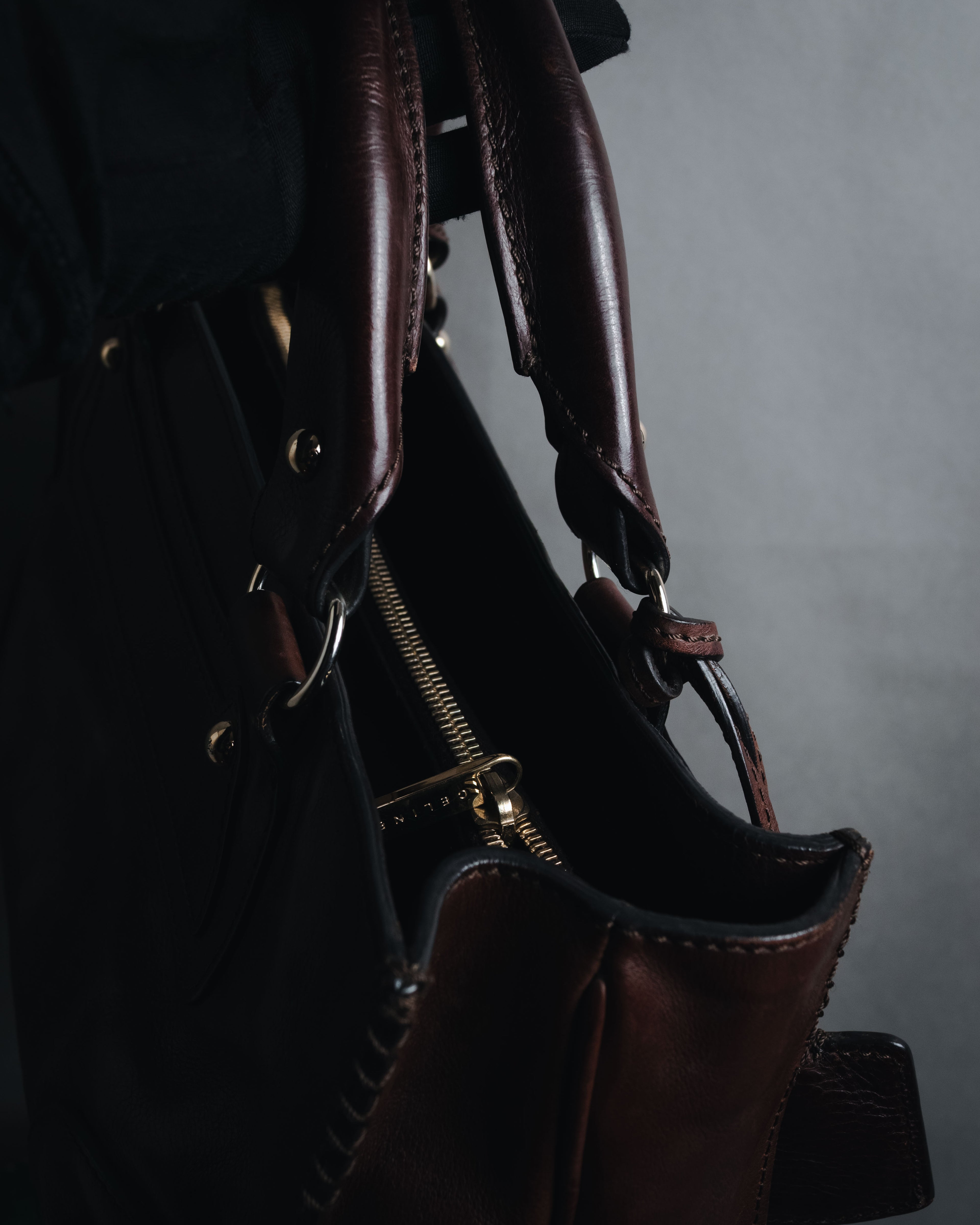 "CELINE" 00’s structured boogie handbag