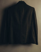 "PRADA" 90's-00's Quilted wool tailored jacket