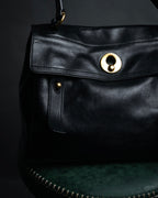 –SPECIAL– “Yves Saint Laurent rive gauche” 08-12 Structured leather muse two bag