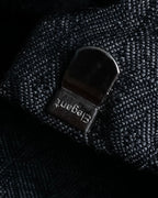 "Maison Martin Margiela" Geometric pattern high waist slim slacks