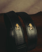"CELINE" 90's-00's Classic horse carriage waist belt