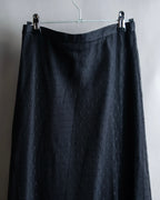 "RED VALENTINO" Polka dot pattern tulle flared skirt