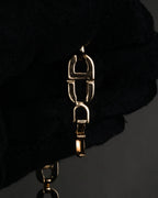 "Christian Dior" 80’s-90’s CD link chain bracelet