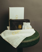 "Chloé" 2010's Black leather long wallet