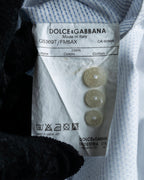 "Dolce & Gabbana" Geometric print slim fit shirt