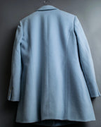 “CELINE “ beautiful shaped sky blue tailored jacket