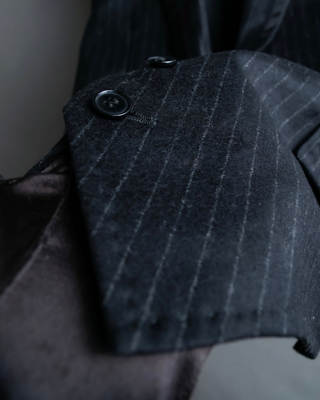 "DOLCE & GABBANA" Pattern switching peak lapel gilet