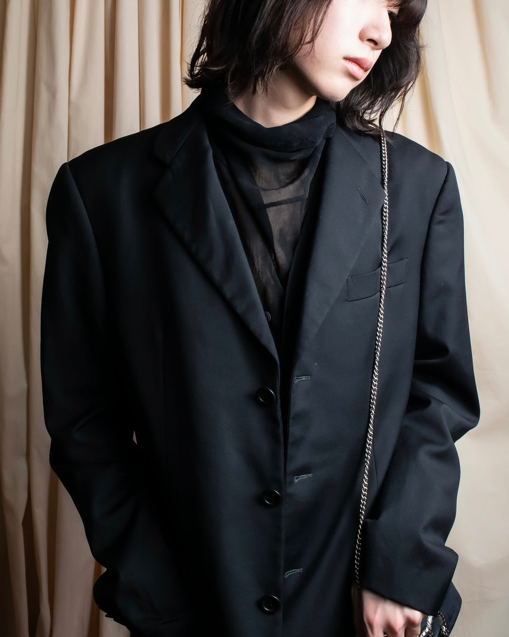 "ARMANI COLLEZIONI" Classic structured wool set up