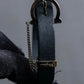 "Salvatore Ferragamo"
Silver chain design gancini leather bracelet