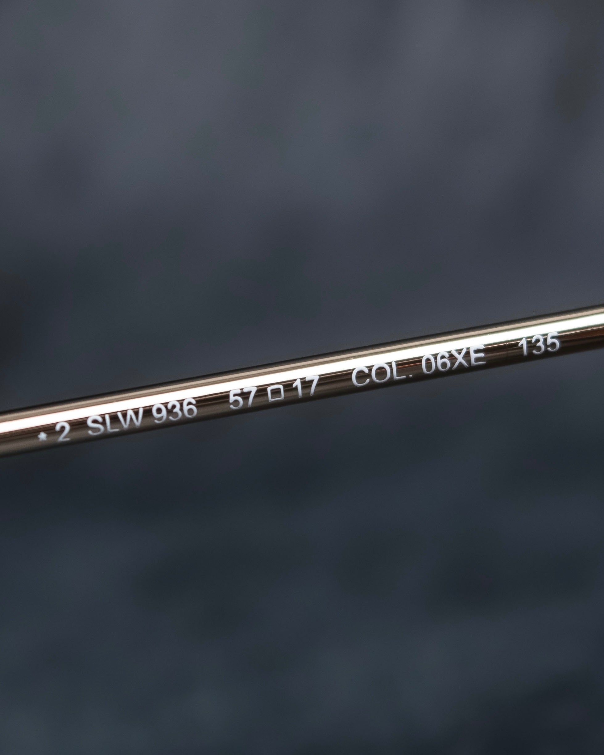 "LOEWE" Butterfly frame silver temple sunglasses