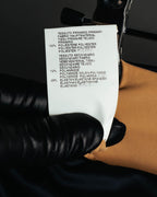 -SPECIAL– “Maison Martin Margiela” 12SS Draped satin maxi skirt