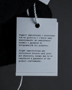 "MAISON MARGIELA" Twisted cord design brass bangle