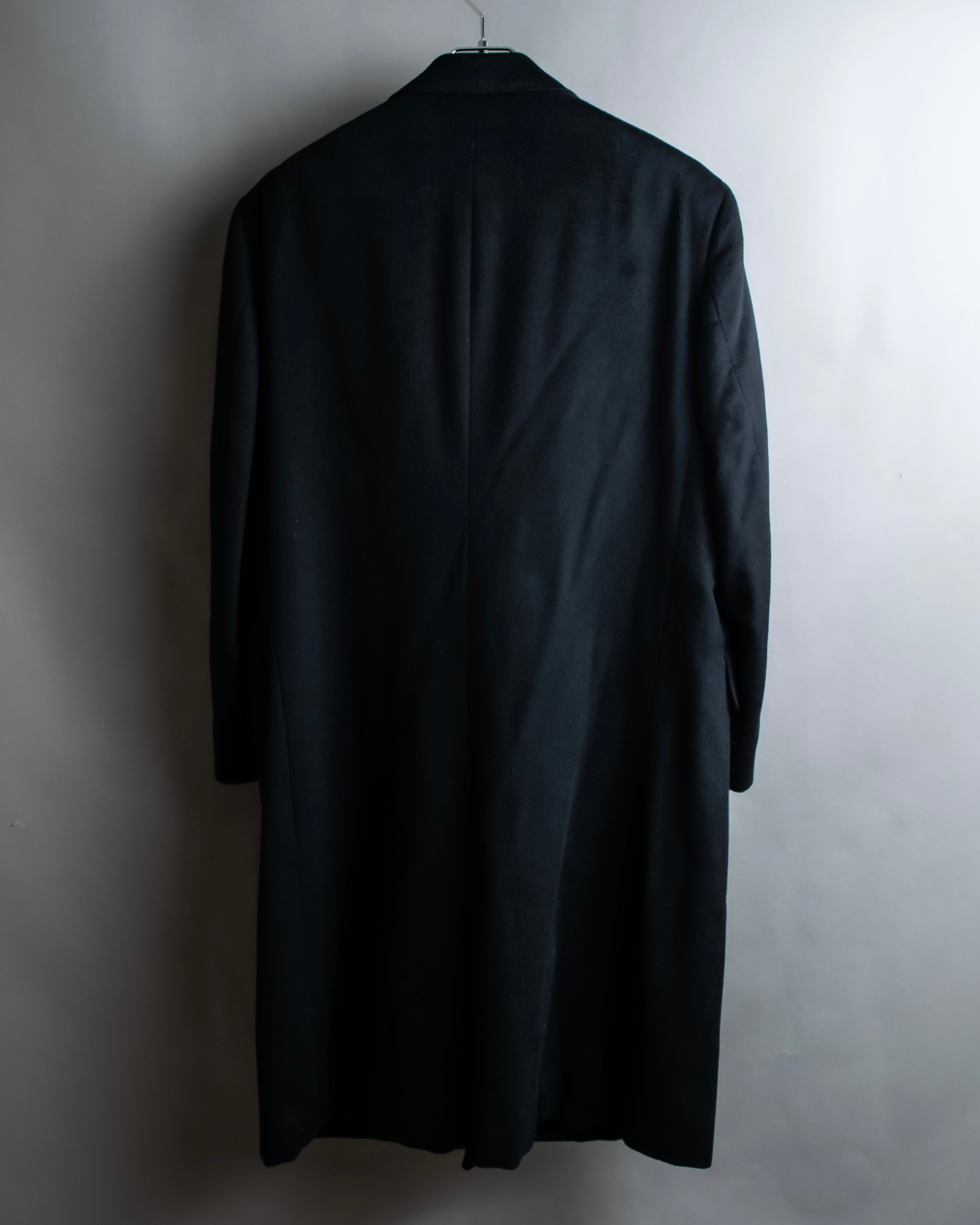 "MONSIEUR GIVENCHY" Double-breasted cashmere blend chesterfield coat