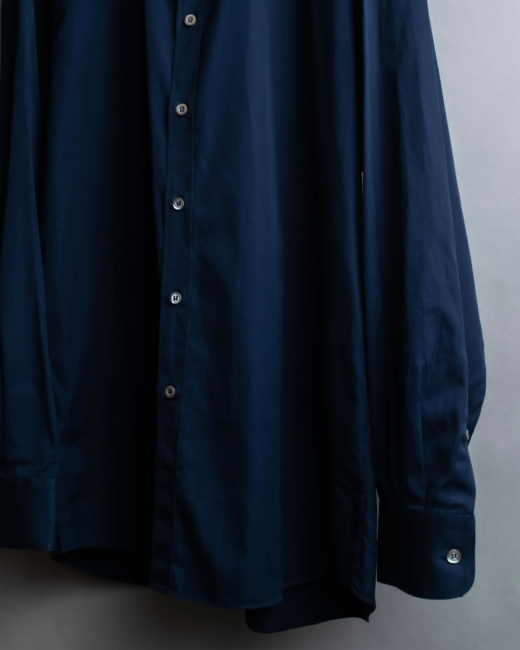 "PRADA" Beautiful navy color oversized shirt