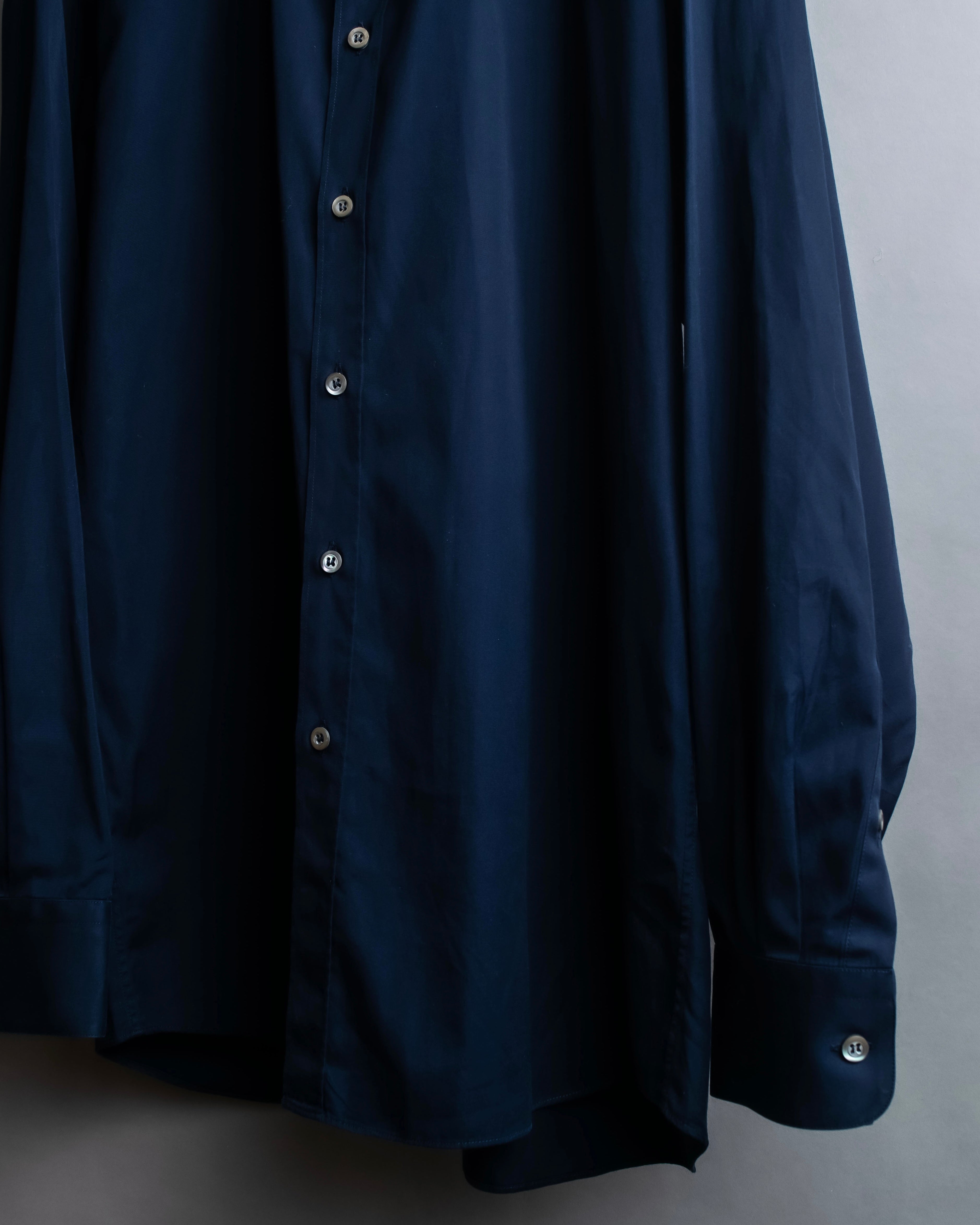 "PRADA" Beautiful navy color oversized shirt