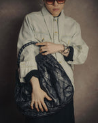 -SPECIAL- “miu miu” 2008-2012 Matelassé braided handle hobo bag