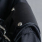 "VALENTINO" Belt docking design leather switching trench coat