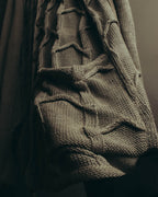 "ARMANI COLLEZIONI" 00's-10's Textured linen knit cardigan