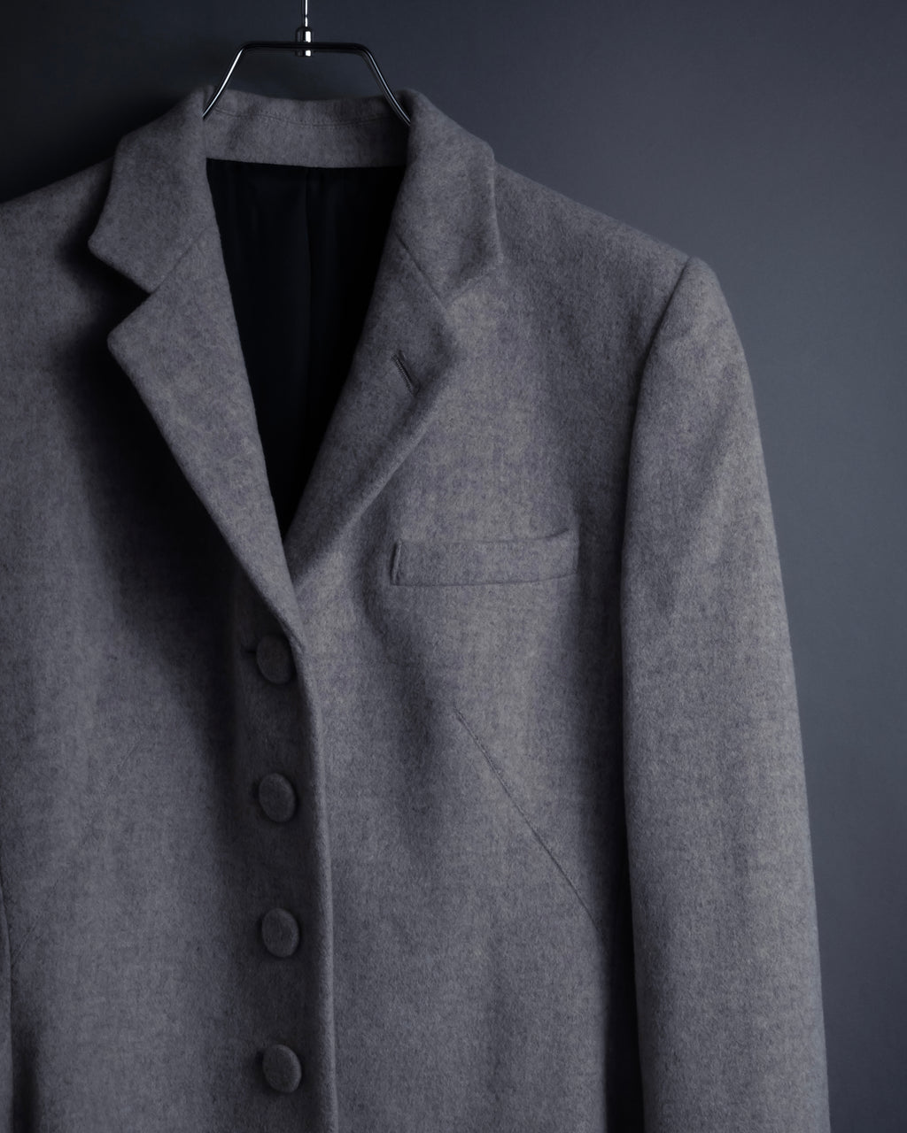 -SPECIAL- "JEAN PAUL GAULTIER"
90's-00's Waist shape A-line silhouette ecryu color super long coat