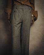 -SPECIAL- “CHANEL” 05AWmicro houndstooth tweed wide trousers