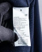 "MAISON MARGIELA" 16AW elbow patch design navy color knit
