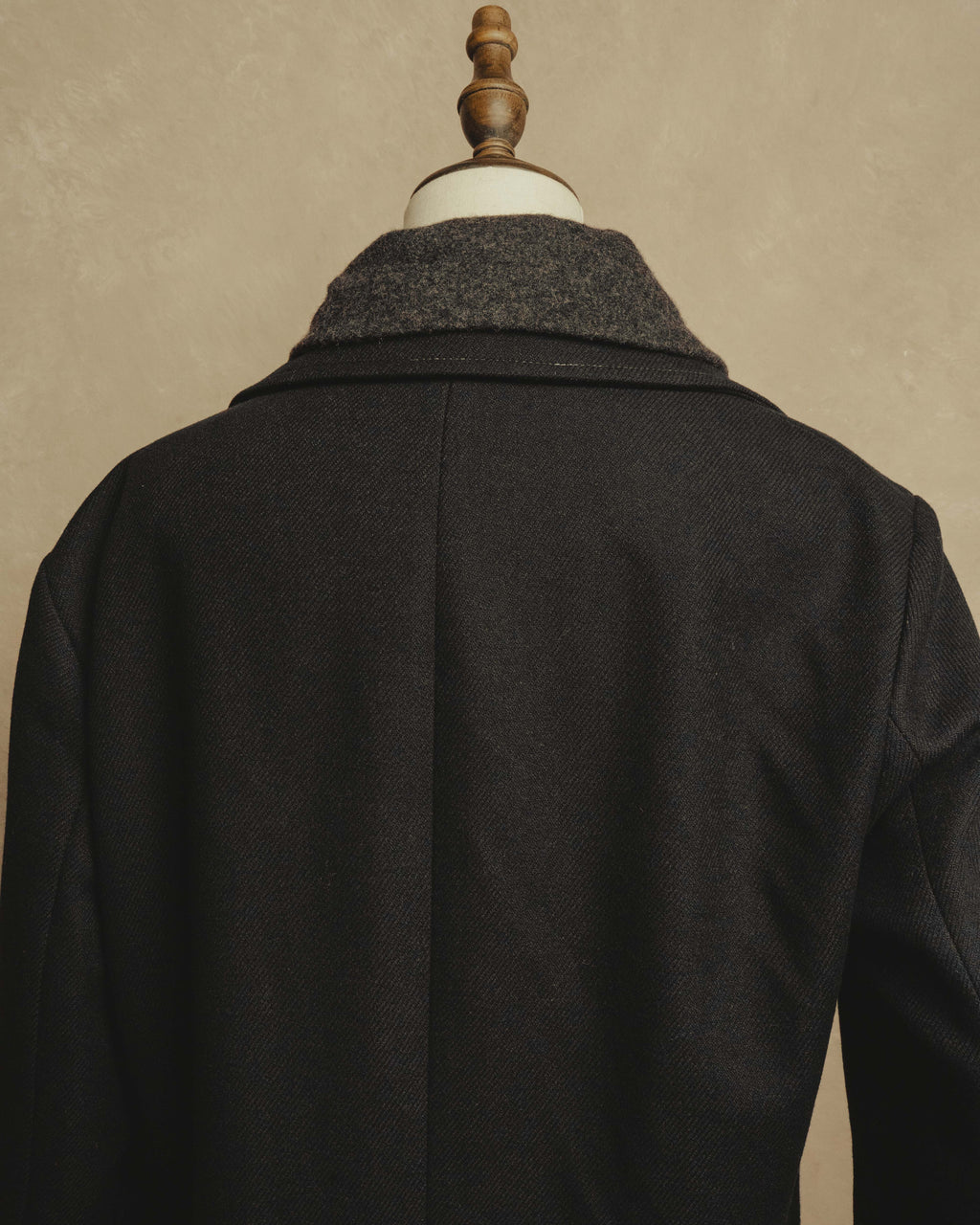 “MOSCHINO” 90’s-00’s wool cashmere tailored long coat