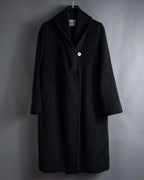 "Max Mara" 90''s-00's Actress collar design long coat