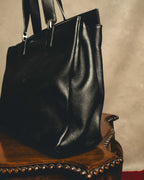 "LOEWE" 90's-00's Classic leather tote bag