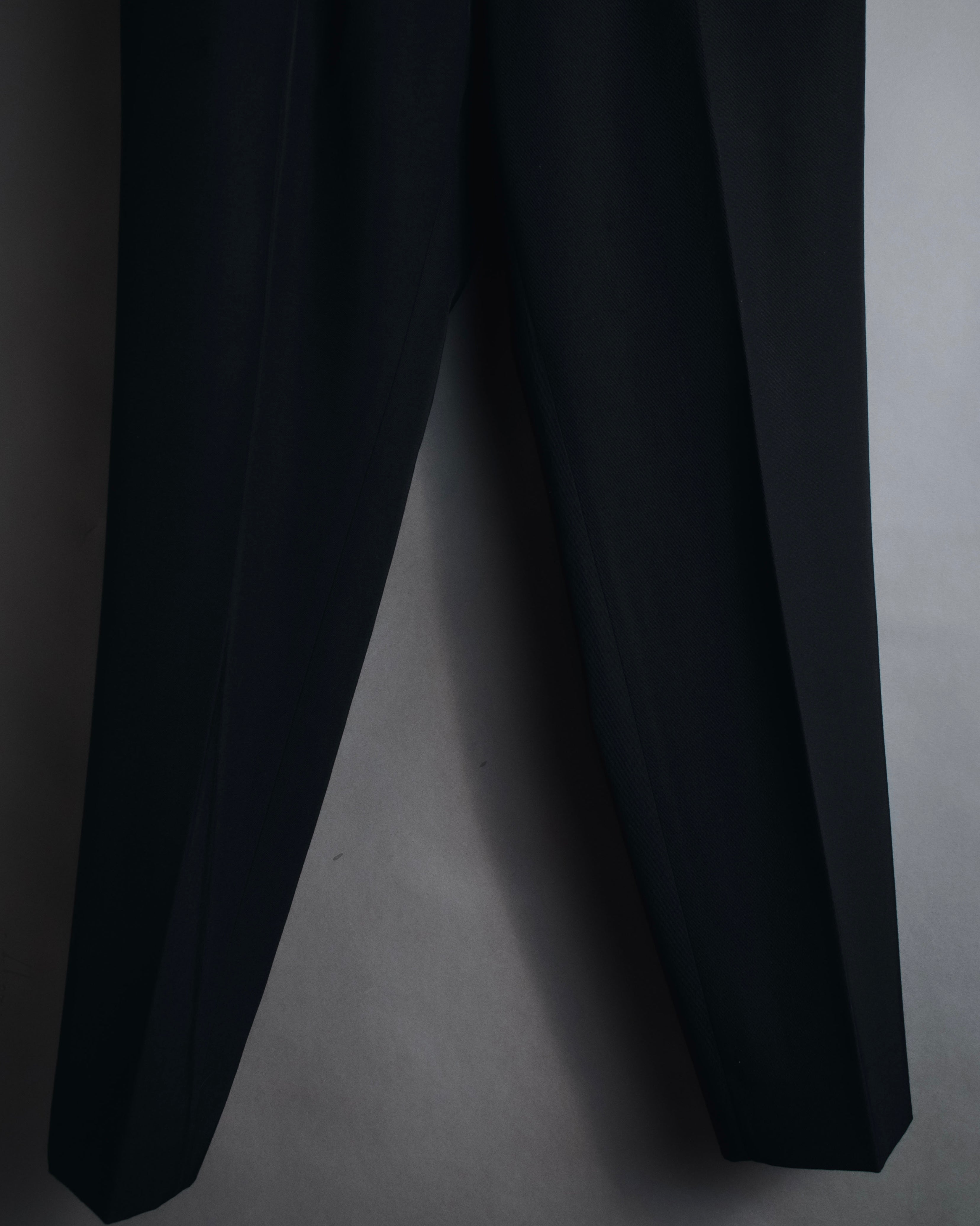 Pantalones de vestir ajustados con bolsillo de cremallera metálica de Maison Margiela 20AW