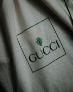 –SPECIAL– "GUCCI" 90’s Architectural oval hardware box calf handbag