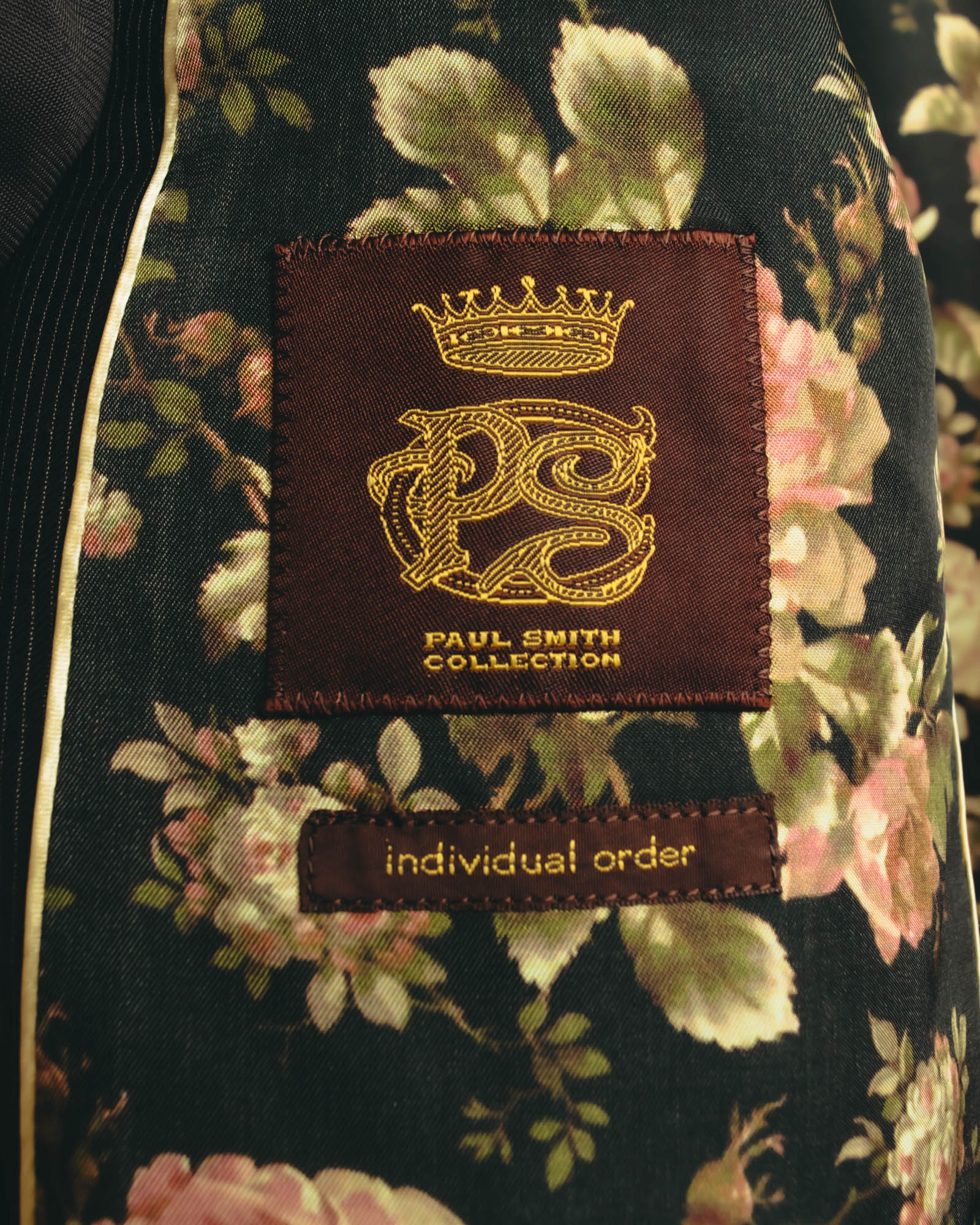 "Paul Smith Collection" 00's-10's Individual order pinstripe tailored jacket