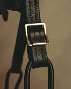 “Burberrys” 80’s-90’s Shadow horse check saddle shoulder bag