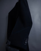 "STUDIO 0001 BY FERRE" Structured silhouette super long chester coat