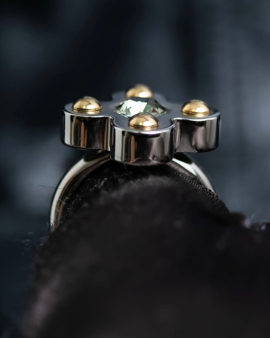 "LOUIS VUITTON" Berg love letters metal ring