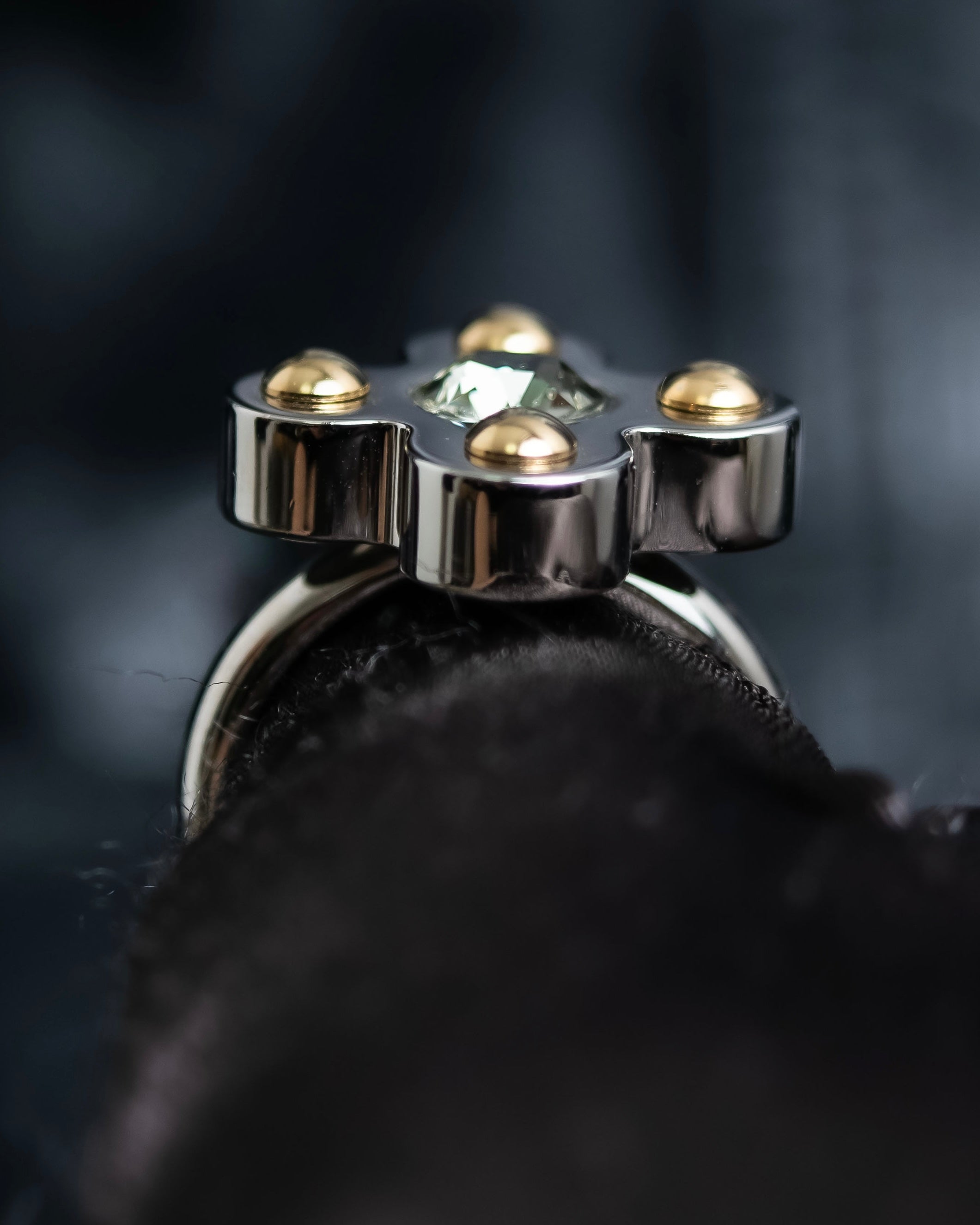 "LOUIS VUITTON" Berg love letters metal ring