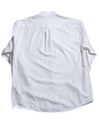 VINTAGE/ Band Collar Oversized Drape Shirt