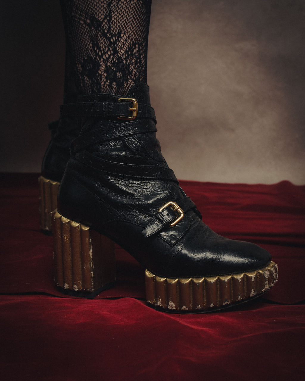 -SPECIAL- “Dior” 2021 Cruise Dior mission crinkled lambskin boots