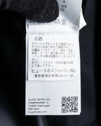 "HUGO BOSS" Satin switch lapel shaped tailored coat