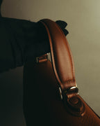 "Burberrys" 80's-90's Structured top handle handbag