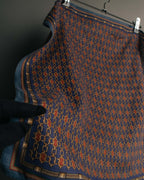 "CELINE" 80's-90's Chain print scarf